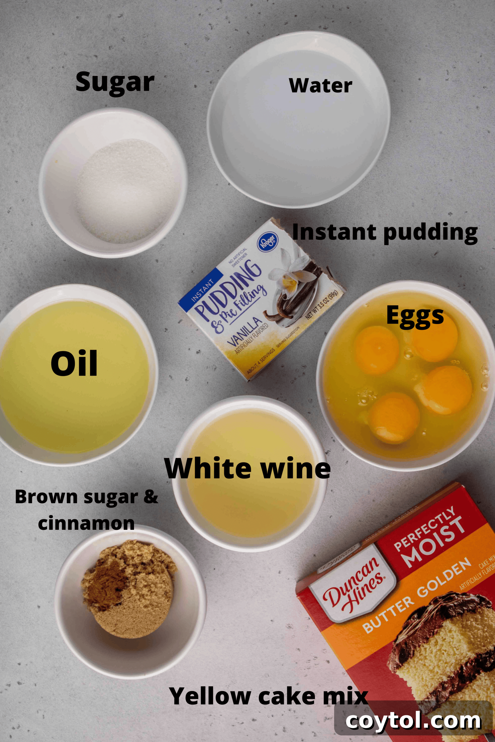 The Ultimate Not-Too-Sweet Bundt Cake 5 Ingredients for crack cake with butter and wine
