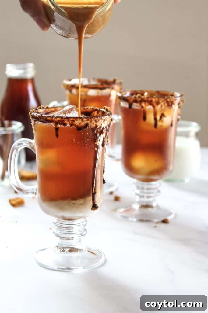 Creamed pumpkin spiced iced coffee for the pumpkin recipe collection
