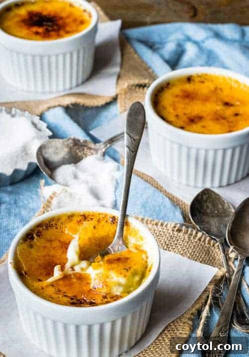 Pumpkin creme brûlée from pies and tacos blog