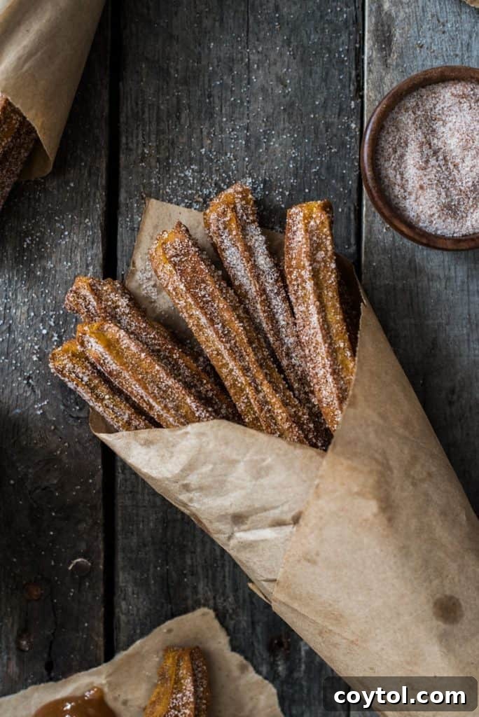 Baked Pumpkin churros for the pumpkin recipe collection