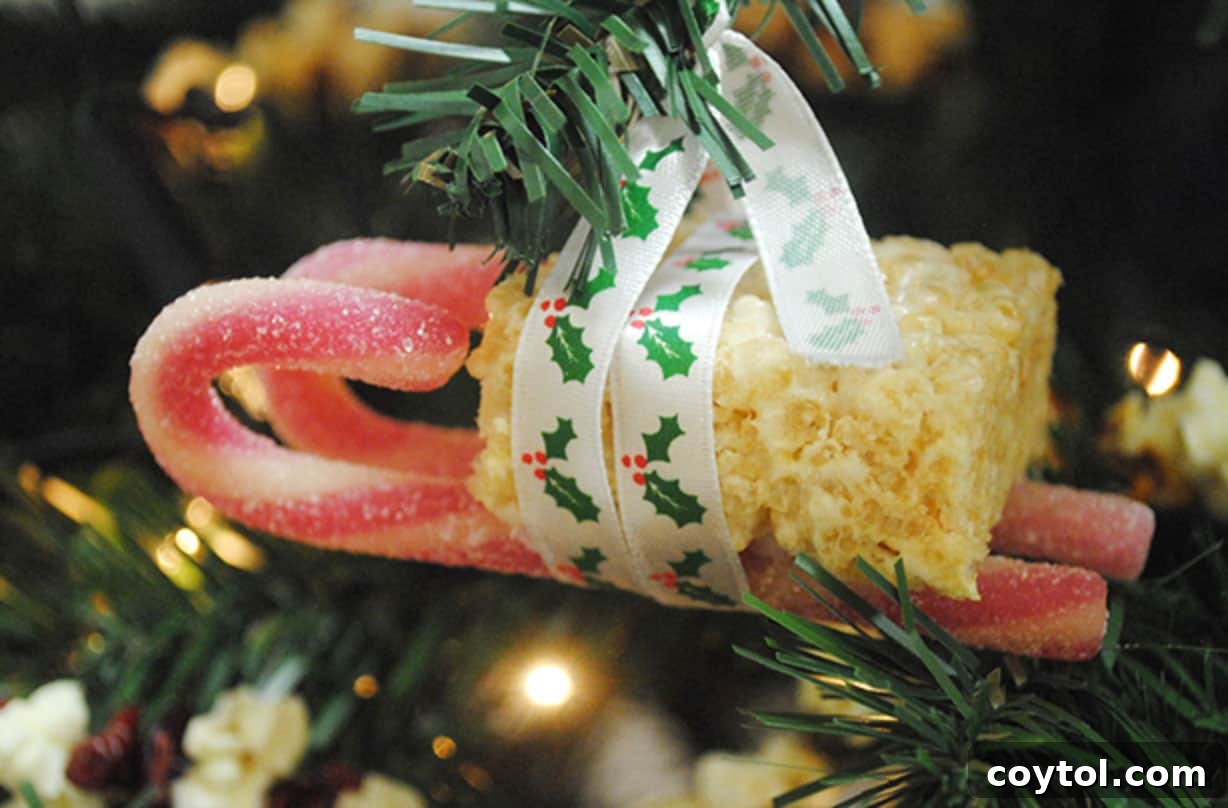 Sleigh recipe to make with children, candy cane sleigh decorations.