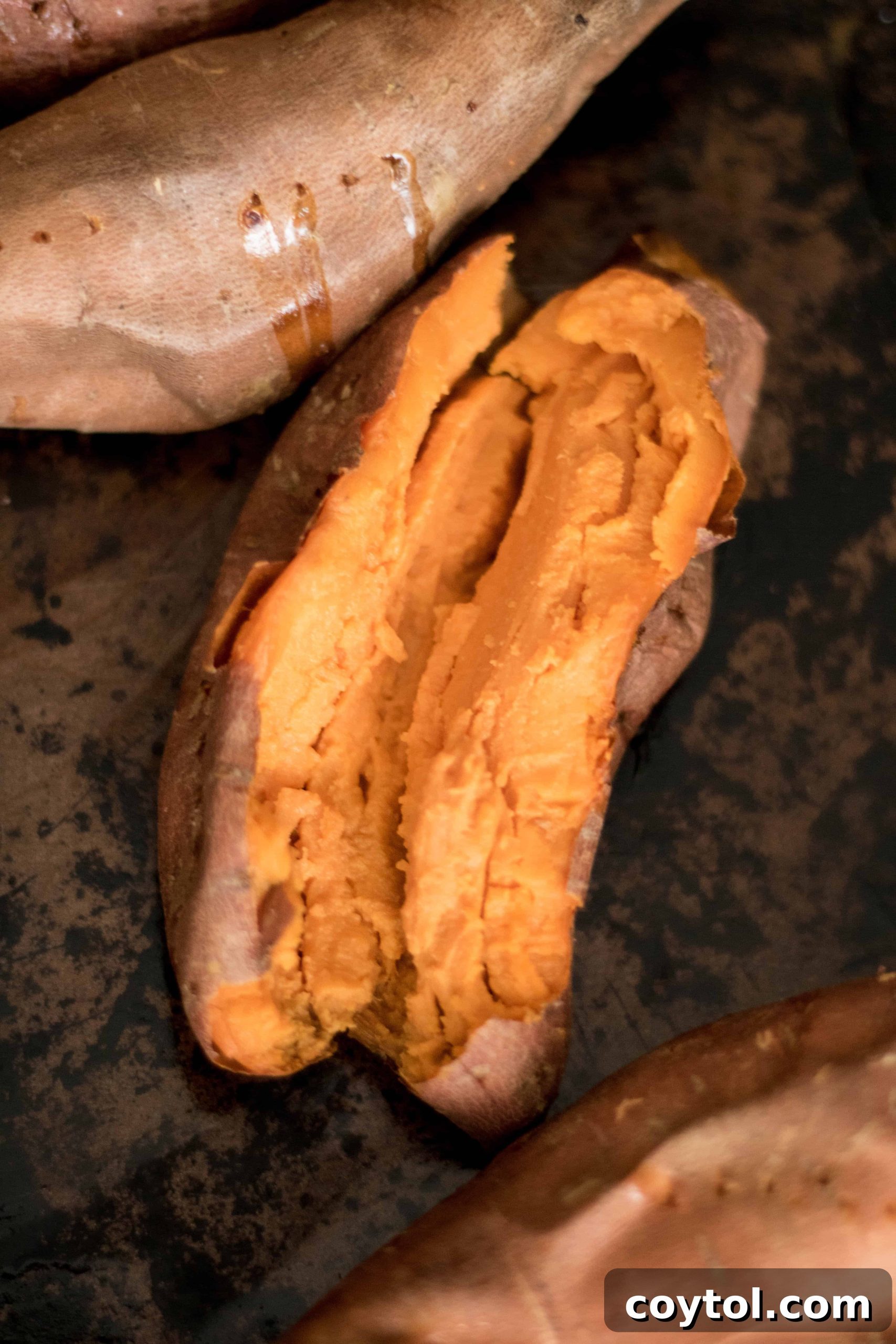 How to bake sweet potatoes in the oven
