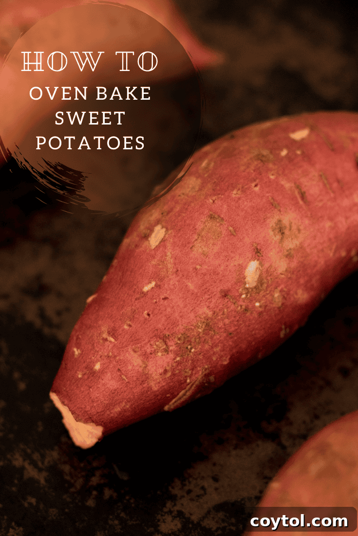 How to bake sweet potatoes in the oven