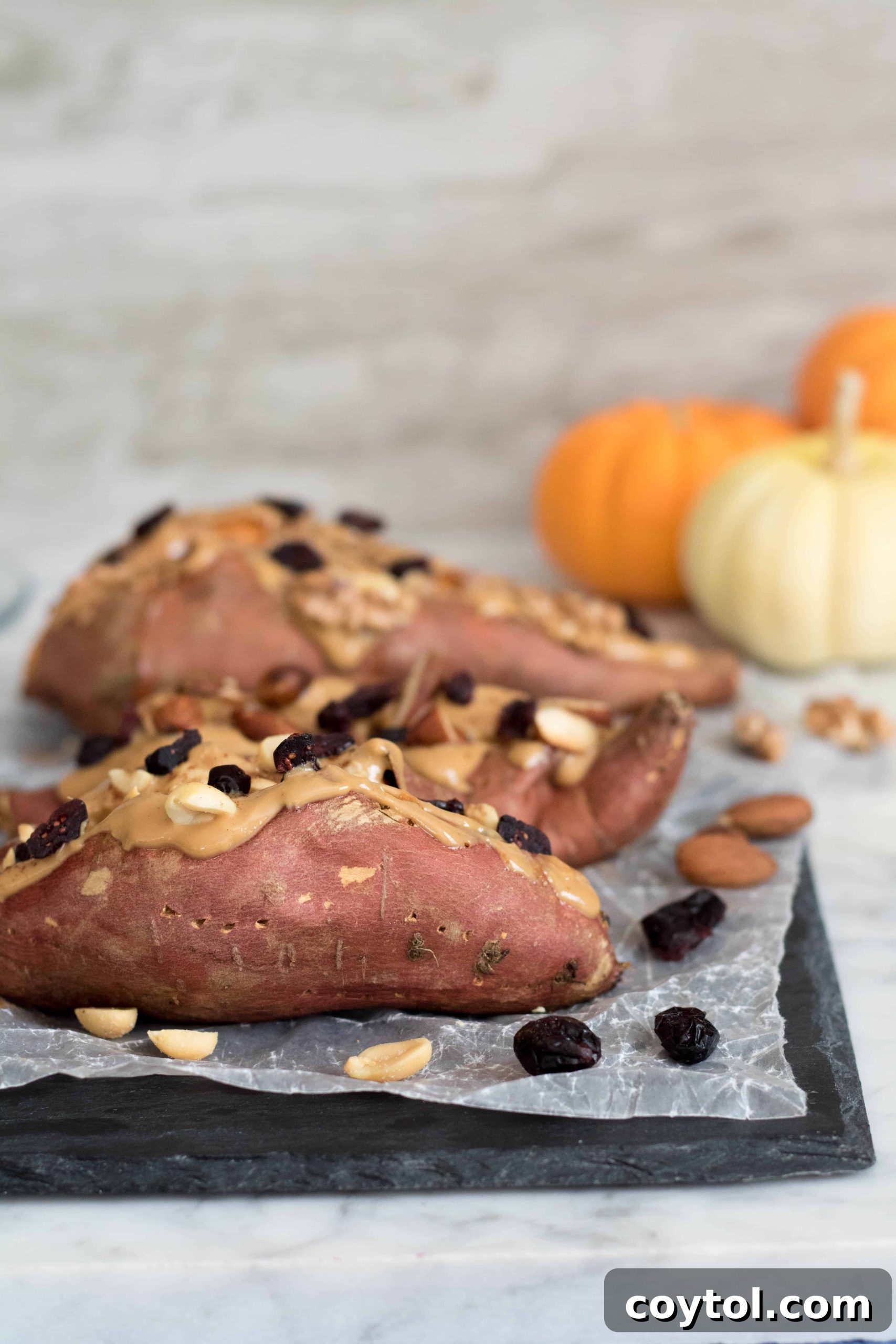 fall Stuffed Sweet potatoes recipe