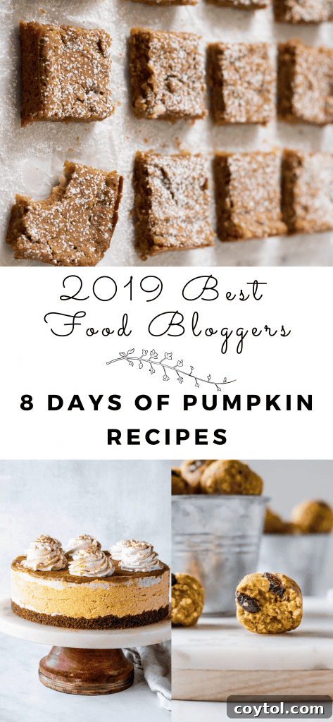A vibrant photo collage showcasing an array of delicious vegan pumpkin recipes, perfect for fall cooking inspiration.