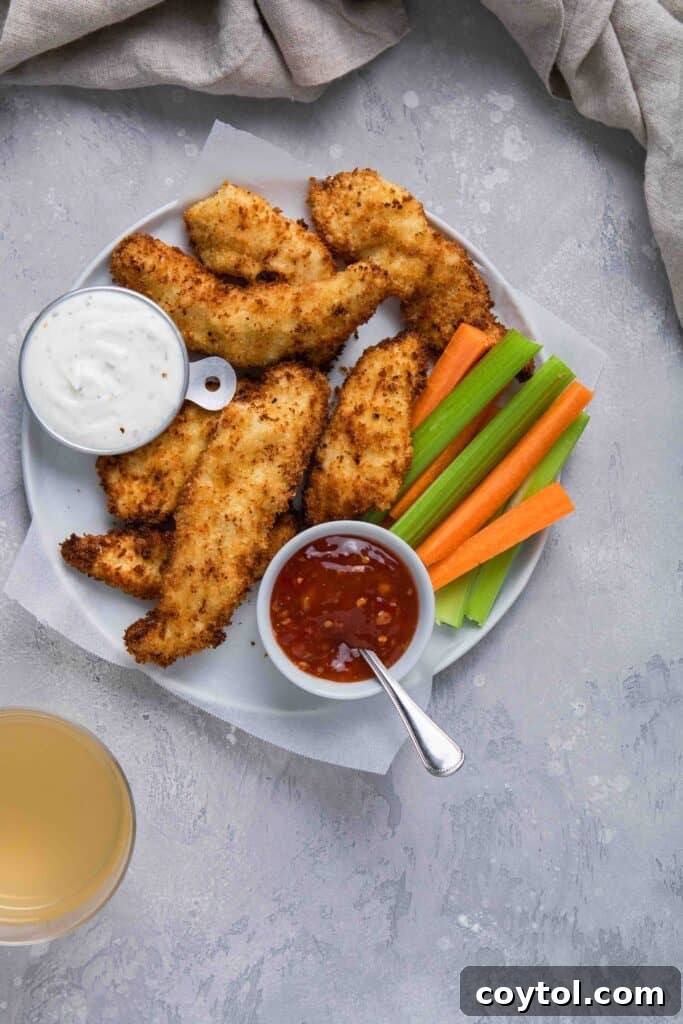 Healthy chicken tenders