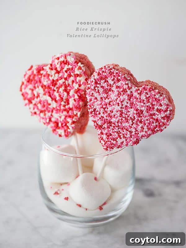 18 Easy No-Bake Valentine Treats for Kids 20 Festive no-bake Rice Krispie Valentine's lollipops for kids, dipped and decorated.