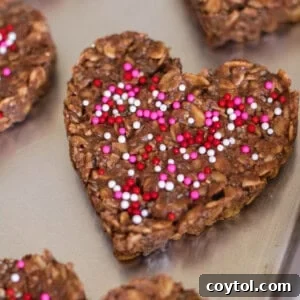 18 Easy No-Bake Valentine Treats for Kids 22 Healthy No Bake Cookies for valentine's day cookie ideas