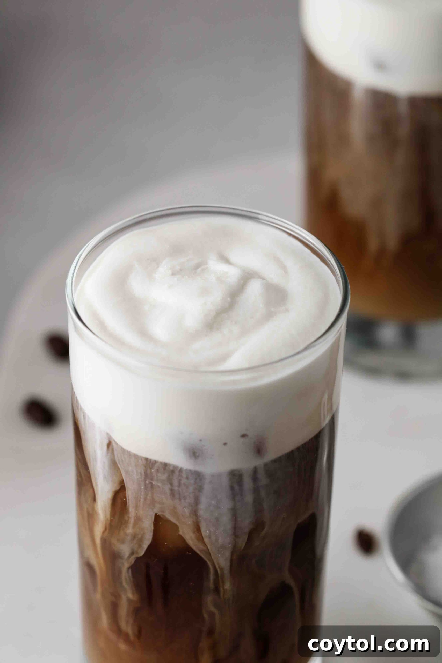 What is salted cream cold foam?