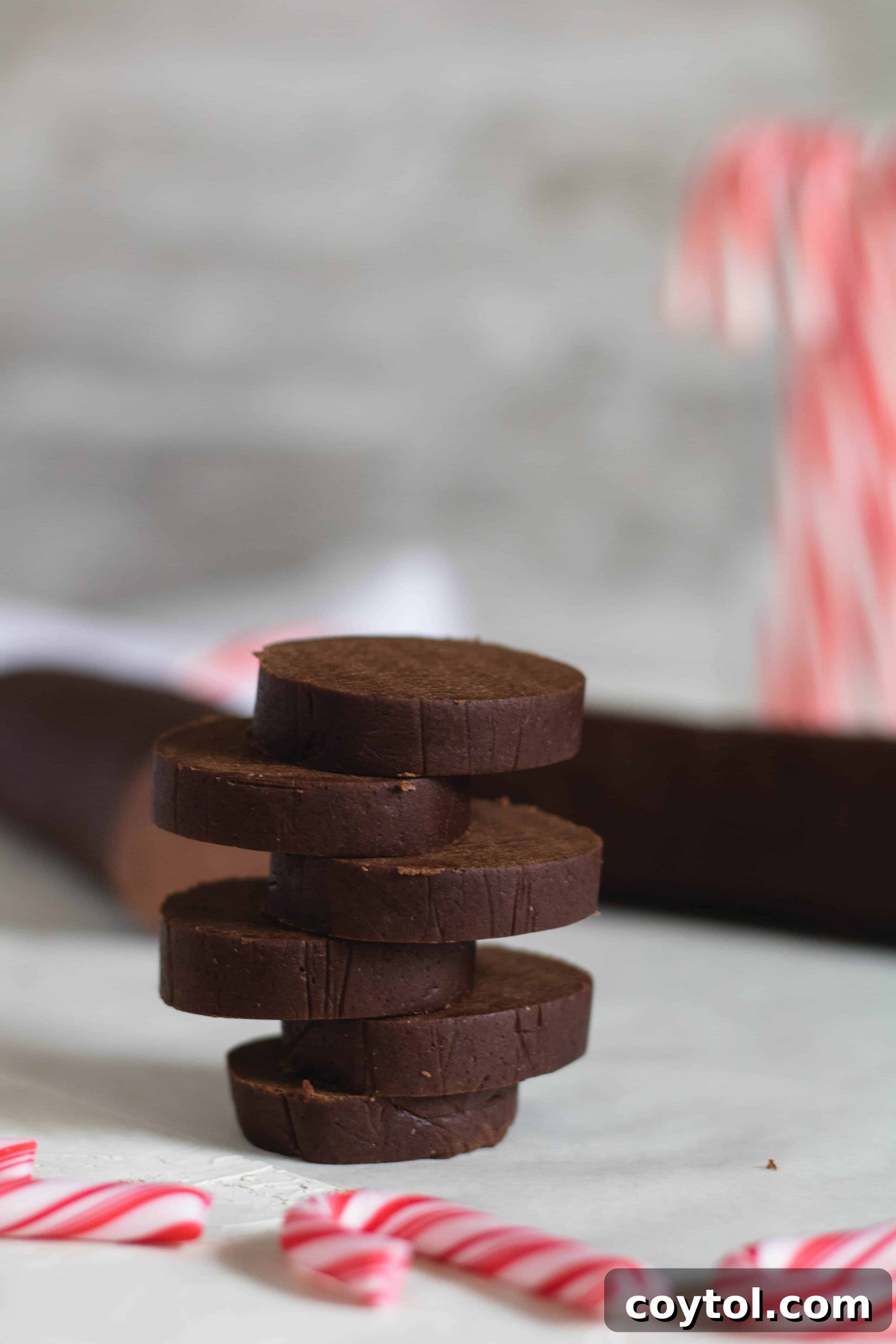Raw chocolate peppermint crunch slice and bake cookie dough logs