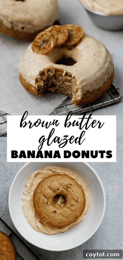 Another angle of the delicious brown butter glazed donuts.
