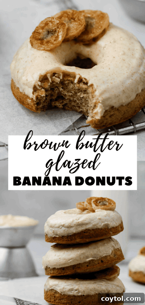 Brown butter glazed donuts, perfect for a treat.