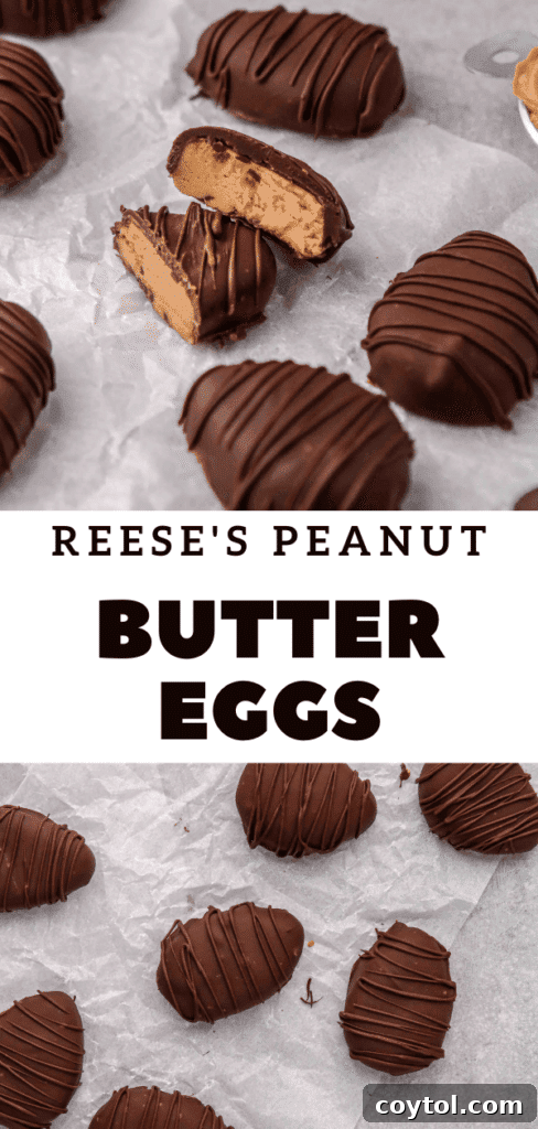 Reese's egg copycat recipe