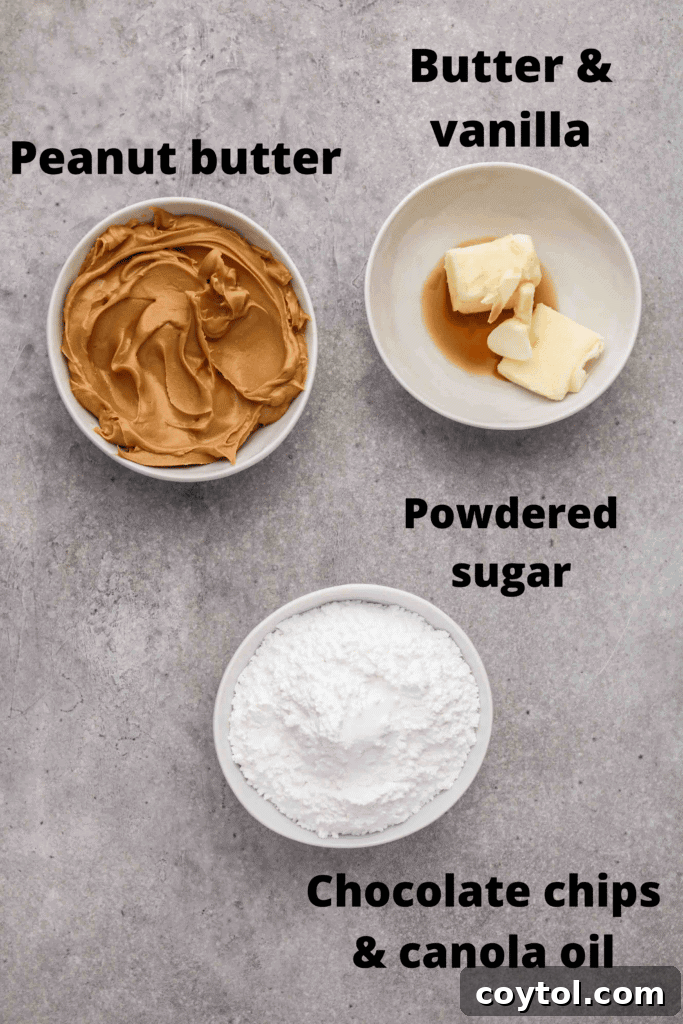 peanut butter egg recipe ingredients
