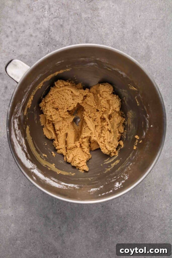 Peanut butter dough