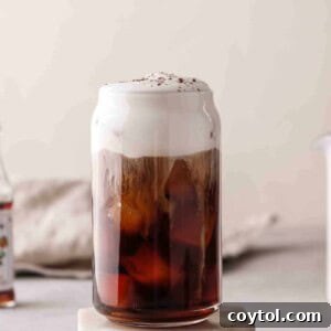 The Ultimate Starbucks Irish Cream Cold Brew 14 Layered cold brew coffee