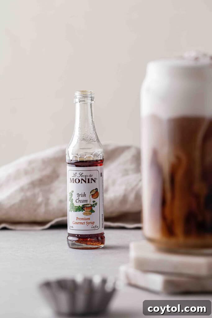 The Ultimate Starbucks Irish Cream Cold Brew 5 Monin Irish cream syrup