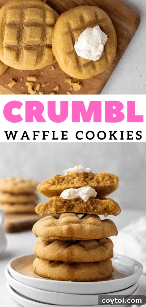 CRUMBL Waffle Cookies Crowned with Buttercream 18 Maple cookies