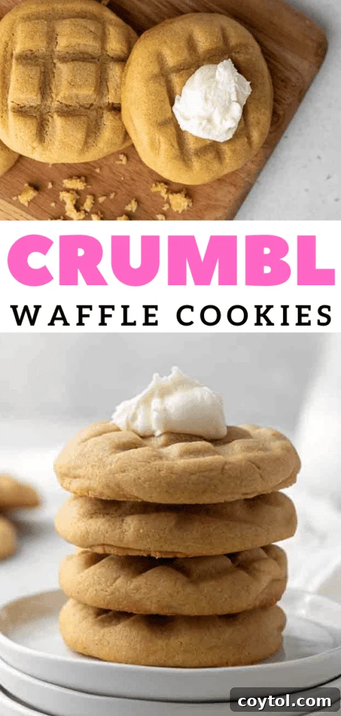 CRUMBL Waffle Cookies Crowned with Buttercream 22 Breakfast for dessert cookies