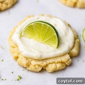 Zesty Island Chill Coconut Lime Cookies 16 Chilled CRUMBL coconut lime cookies
