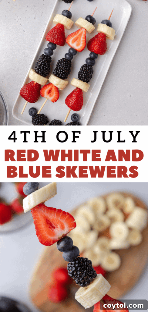 4th of July fruit dessert idea