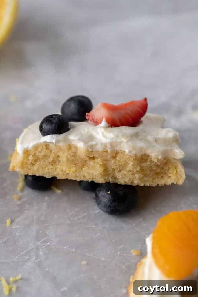 Fresh and Fruity Crumbl Cookie Pizzas 3 Close-up of the delightful texture of fruit pizza cookies