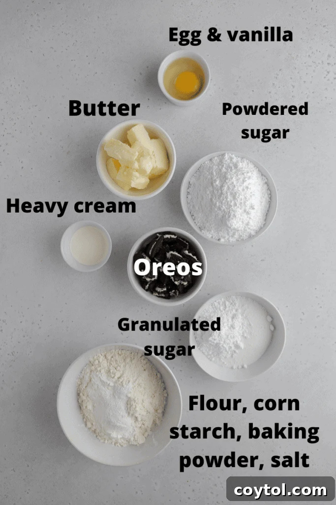 Creamy Cookies and Cream Milkshake Cookie 3 Crumbl cookies and cream milkshake cookie ingredients