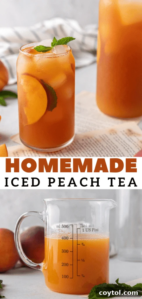 Refreshing summer tea