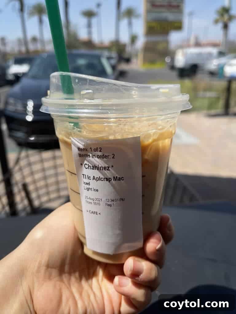 Starbucks Apple Crisp Macchiato Golden Warmth or Chilled Delight 5 Starbucks 2021 fall flavors