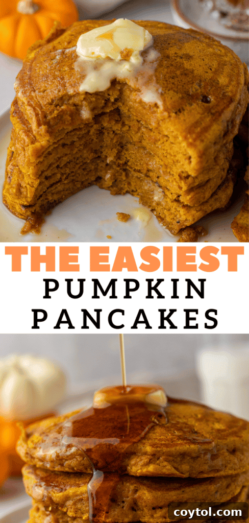 Pumpkin pancakes