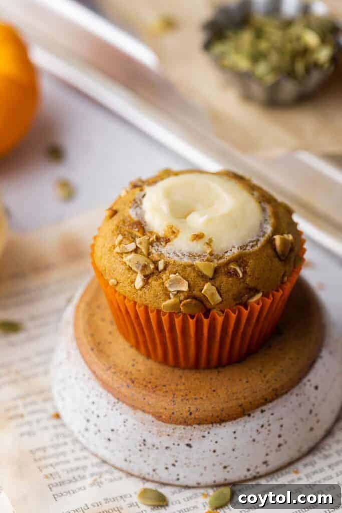 Starbucks Dupe Pumpkin Cream Cheese Muffins 2 Starbucks pumpkin cream cheese muffins