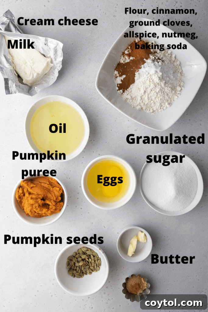 Starbucks Dupe Pumpkin Cream Cheese Muffins 3 Starbucks pumpkin cream cheese ingredients