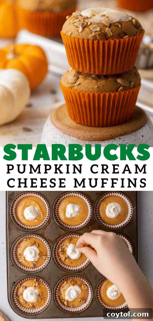 Starbucks Dupe Pumpkin Cream Cheese Muffins 19 Starbucks pumpkin cream cheese muffins