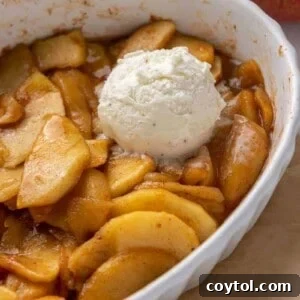 Easy cinnamon baked apples