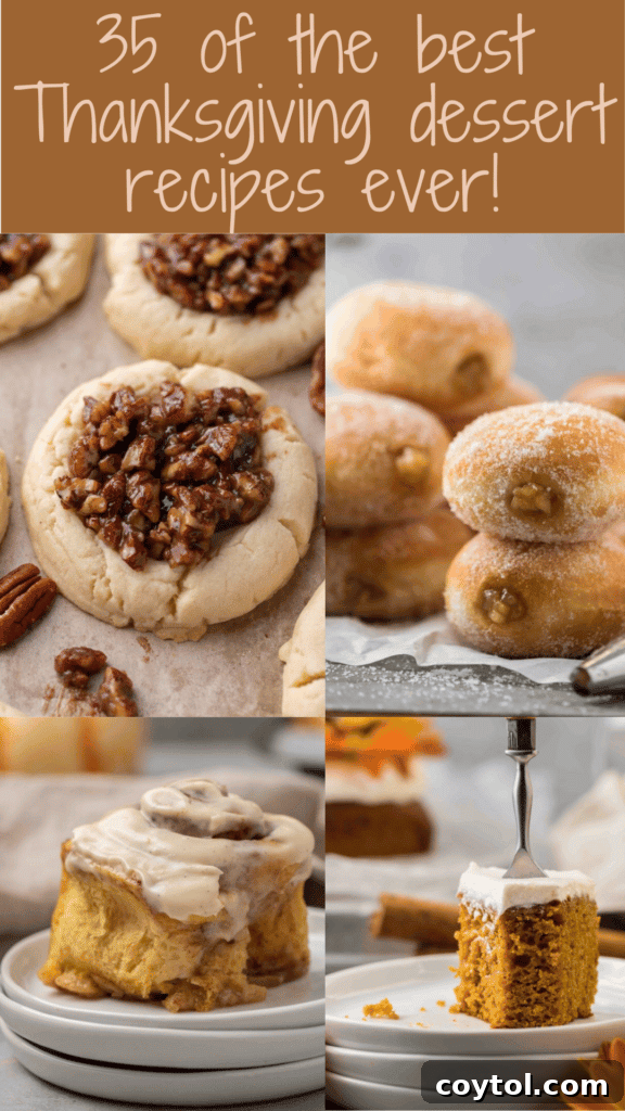35 Irresistible Thanksgiving Desserts 2 35 of the best Thanksgiving dessert recipes