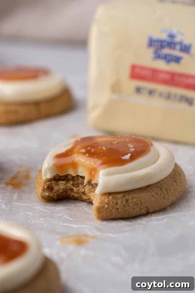 Cheesecake frosted cookies