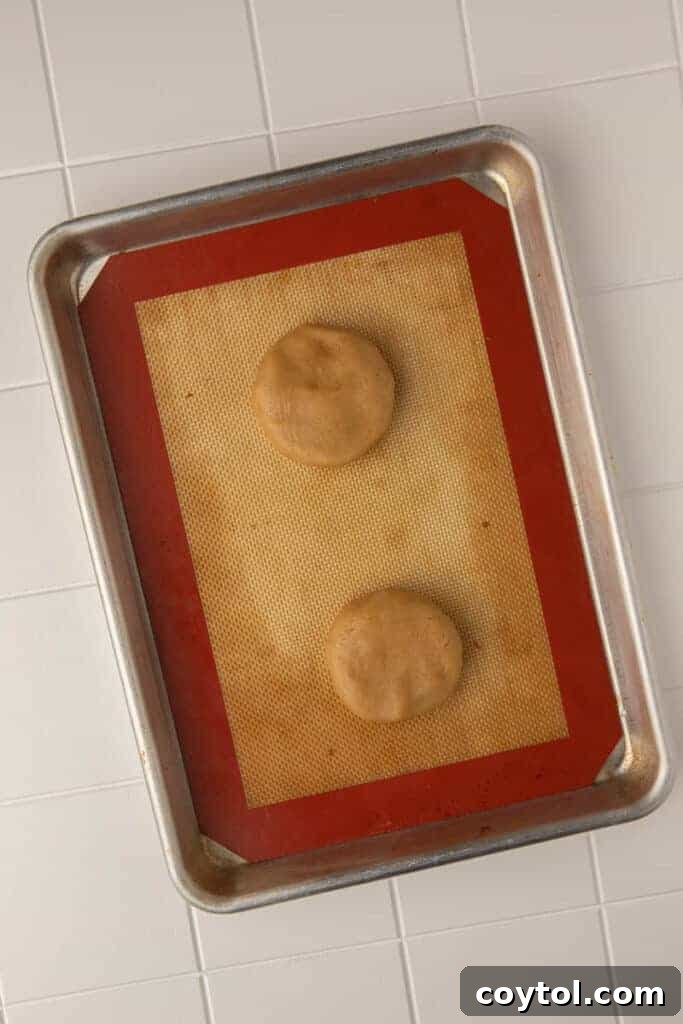 Sticky bun cookie dough