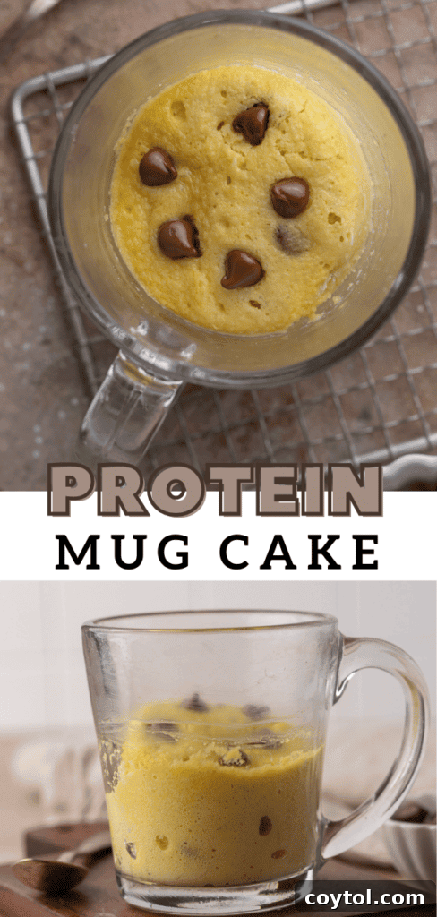 Protein mug cake