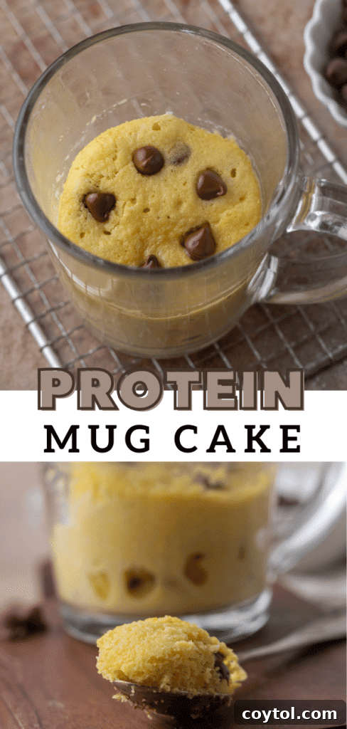 Protein mug cake