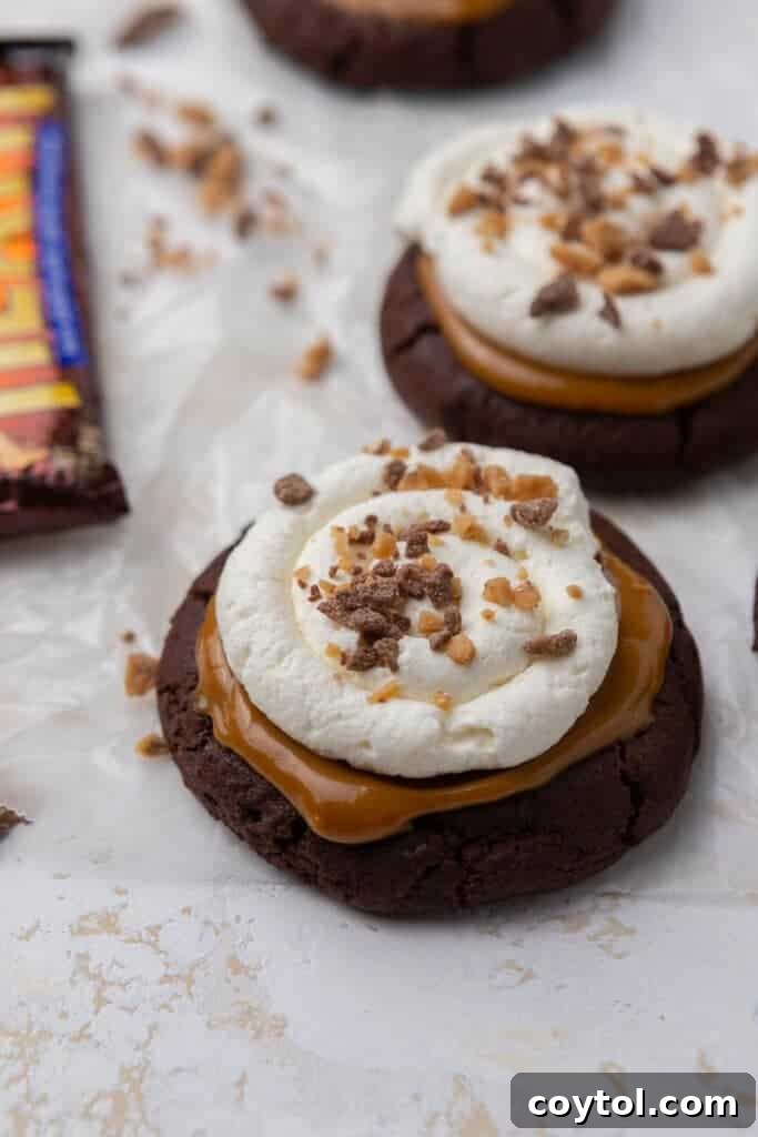 Irresistible Chilled Crumbl Heath Cake Cookies 10 Better than sex cookies