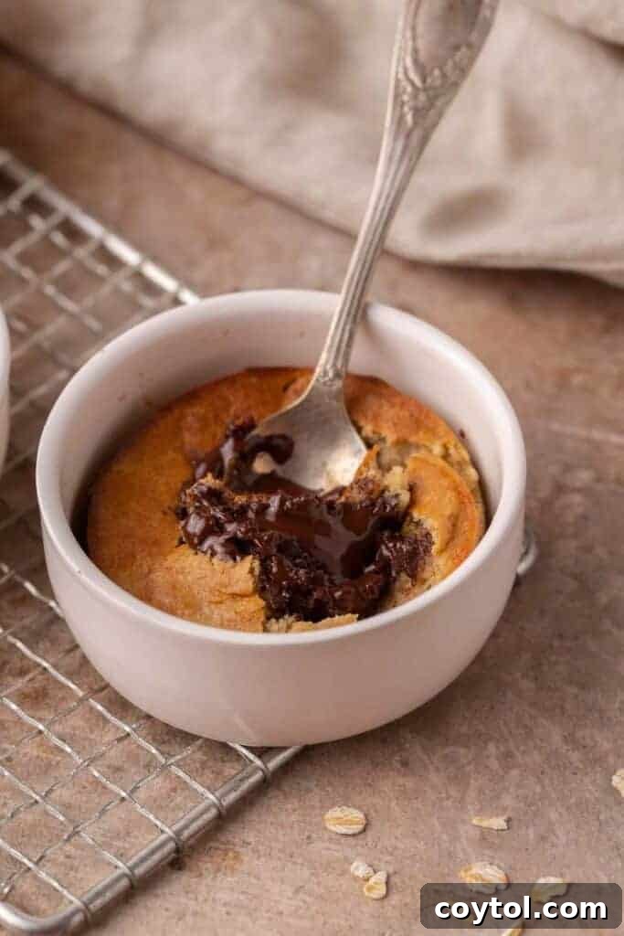 OAt cups with chocolate centers