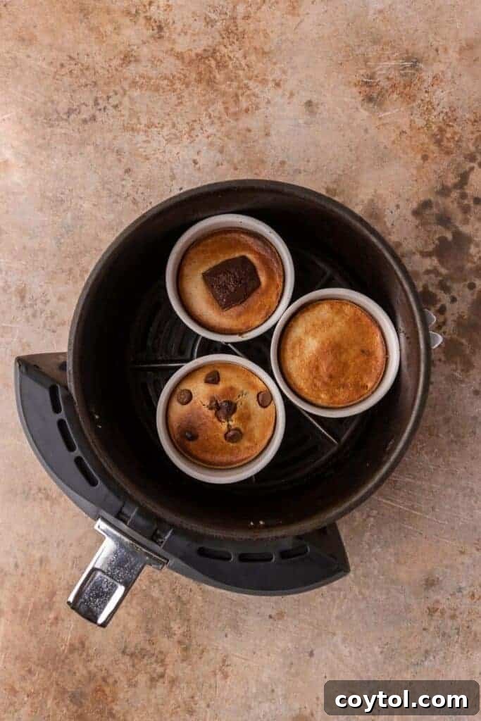 baked oats in the air fryer