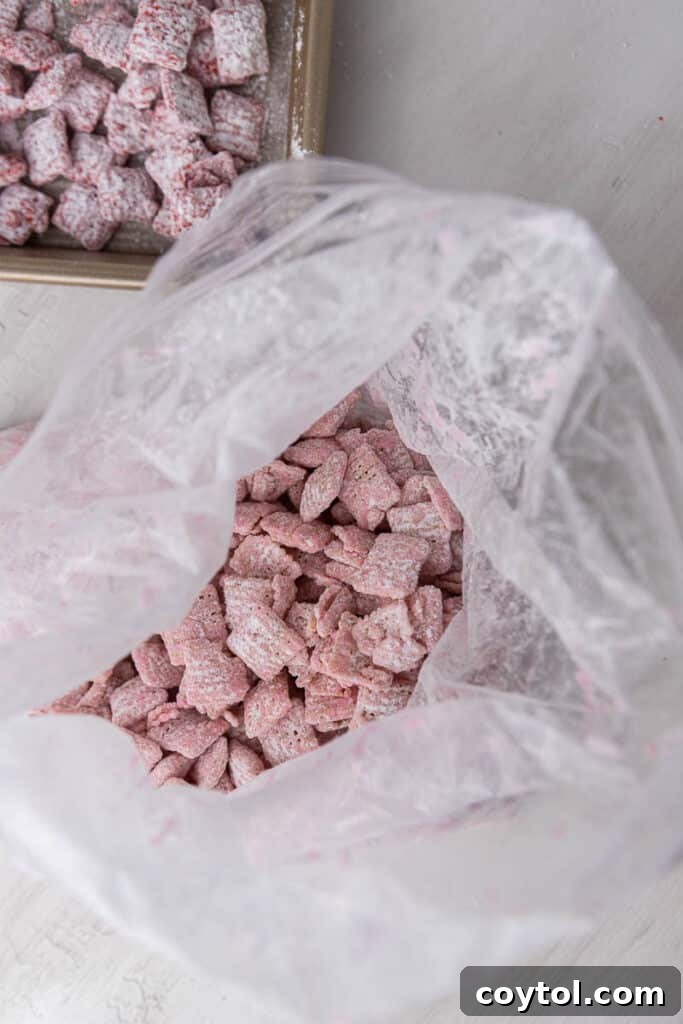 Pink. muddy buddies