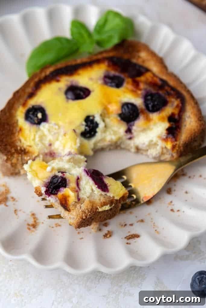 Air fryer custard toast