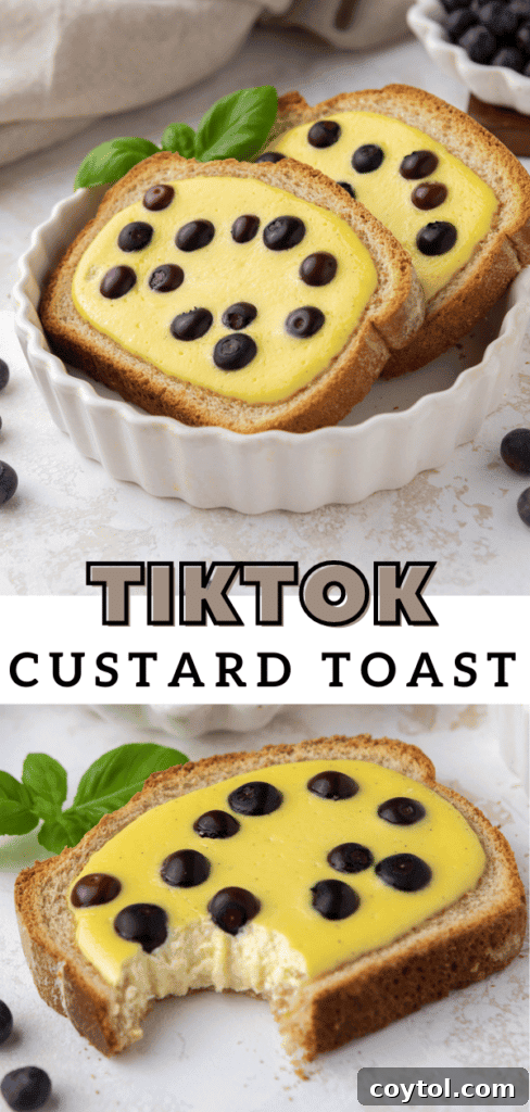 Tiktok Custard Toast Pin Image 1