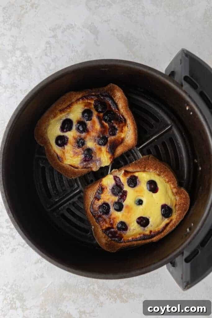 Yogurt toast in air fryer