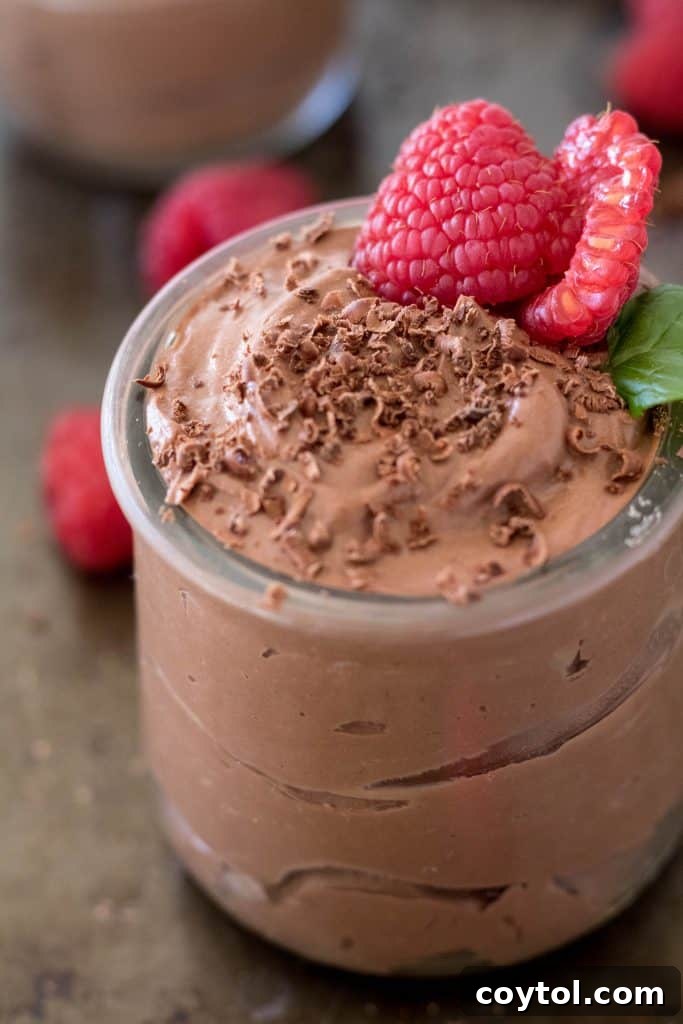 recipe silken tofu chocolate mousse