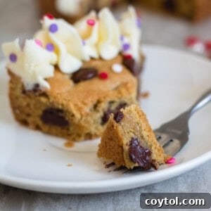 Heart Valentine's Day Cookie Cake