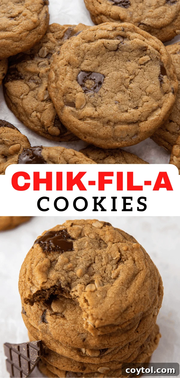 The Ultimate Homemade Chick-fil-A Cookie Clone 15 Chick-Fil-A cookies