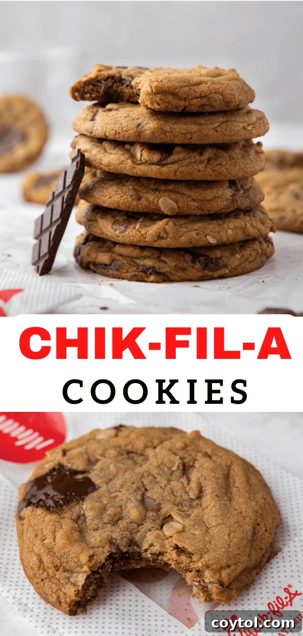 The Ultimate Homemade Chick-fil-A Cookie Clone 16 Chick-Fil-A cookies